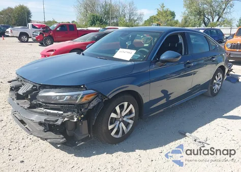 2025 Honda Civic Lx from USA, damaged, VIN 2HGFE2F27SH575793